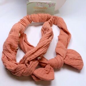 Lonna and Lilly Headband Set Mom and Mini Gold Tone Crystals NWT